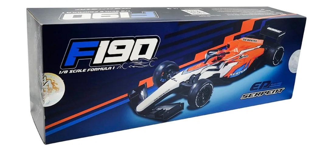 Serpent 1/8 F190 4wd Formula 1 Car Kit EP(300030)