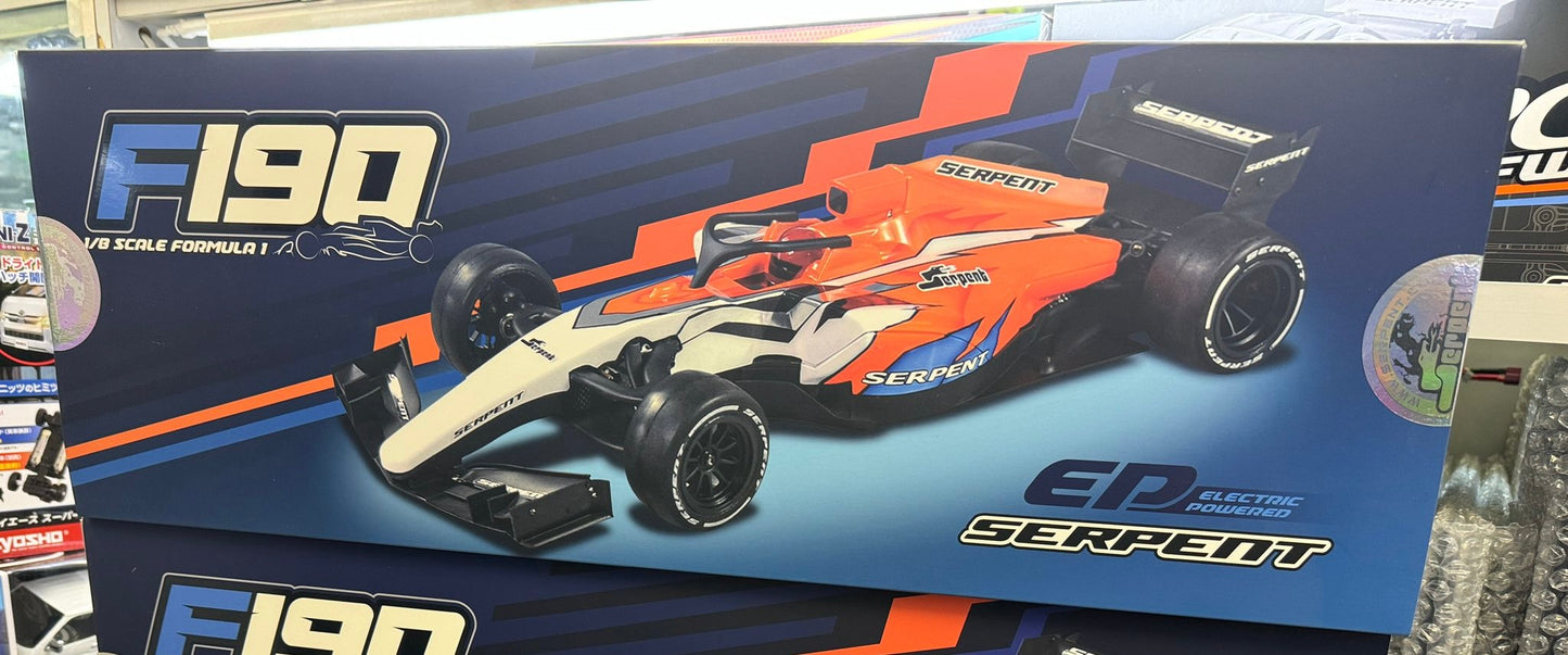 Serpent 1/8 F190 4wd Formula 1 Car Kit EP(300030)