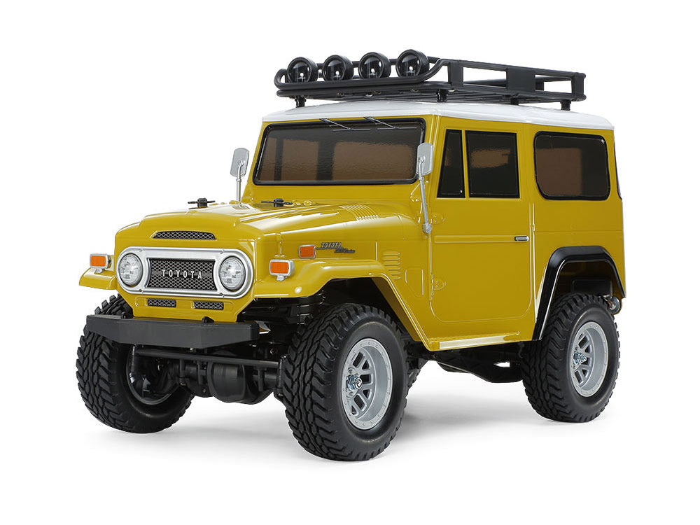 Tamiya 1/10 TOYOTA LAND CRUISER 40 (YELLOW PAINTED BODY) (CC-02 CHASSIS)(47490)