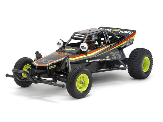 Tamiya 1/10 scale r/c 4wd high performance off road racer the grasshopper BLACK EDITION #47522