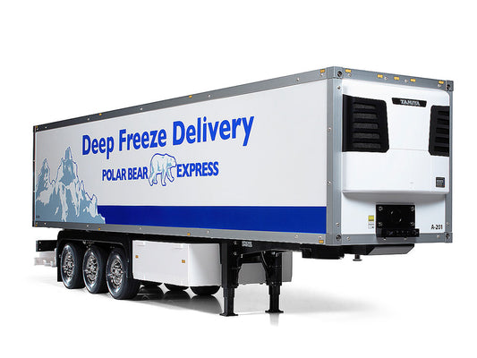Tamiya 1/14 Scale R/C Tractor Truck 3-Axle Reefer Semi-Trailer