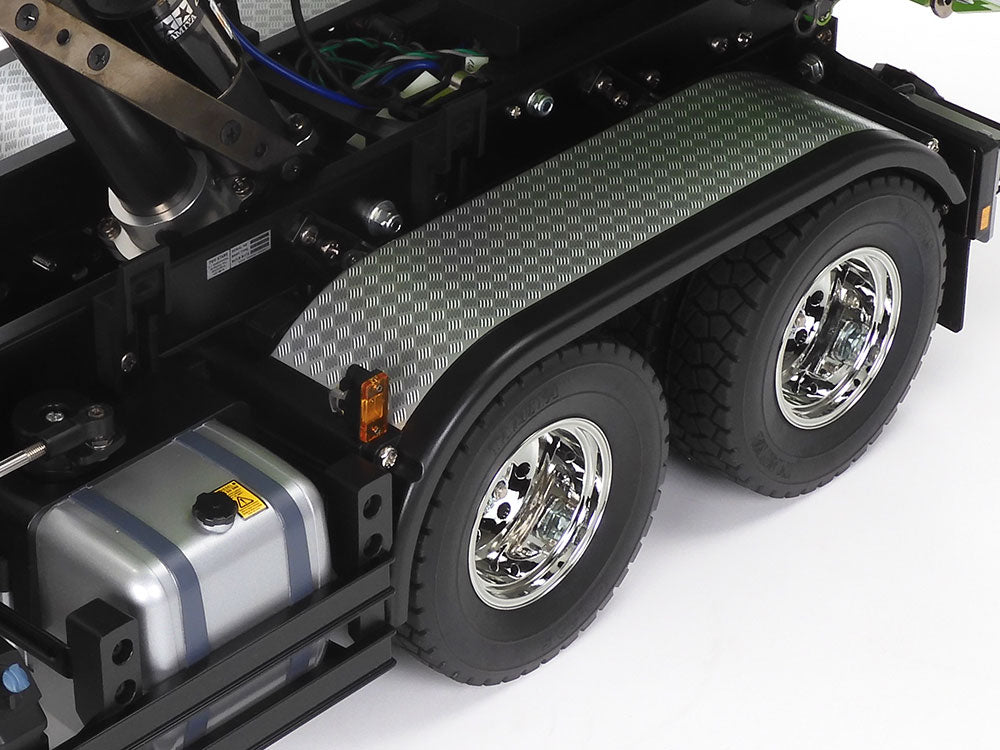 Tamiya 1/14 SCALE R/C MERCEDES-BENZ AROCS 4151 8x4 TIPPER TRUCK (CANDY GREEN EDITION)#47523