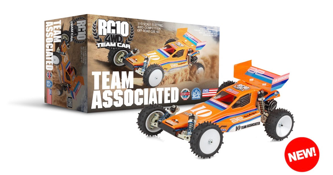Team Associated RC10 4WD Team Car Kit #AS6046
