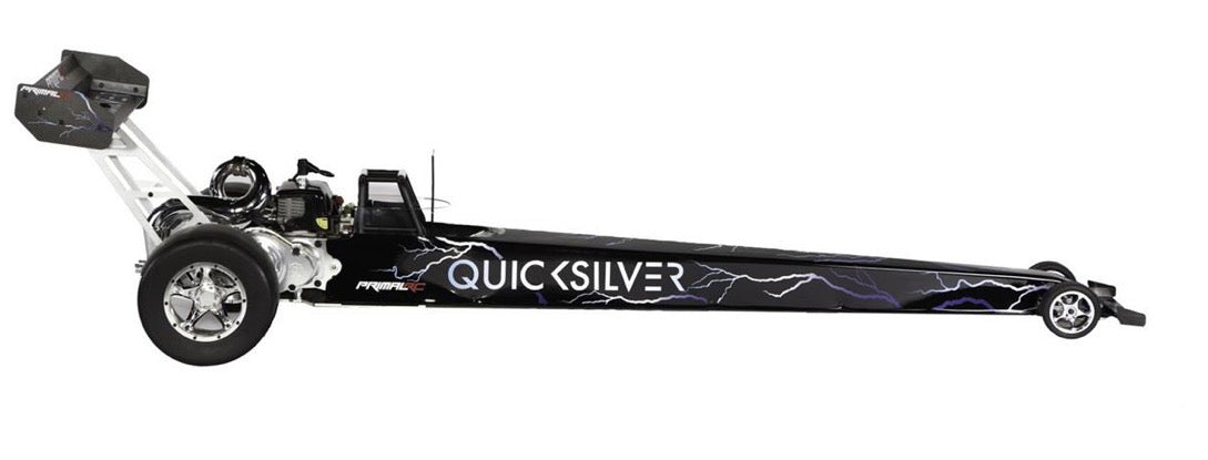 Primal RC’s Quicksilver 1/5 Scale RTR Dragster is 5 Feet of Gas-Racing Action