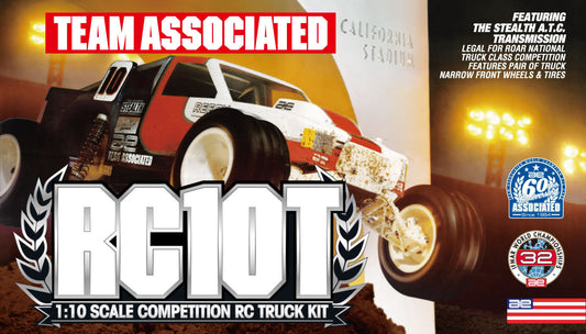 Team Associated 1/10 RC10T Classic Kit – 60th Anniversary Limited Edition
Model No. AS7002