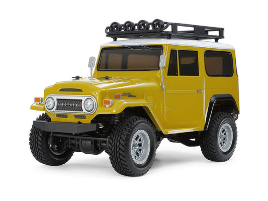 Tamiya 1/10 TOYOTA LAND CRUISER 40 (YELLOW PAINTED BODY) (CC-02 CHASSIS)(47490)
