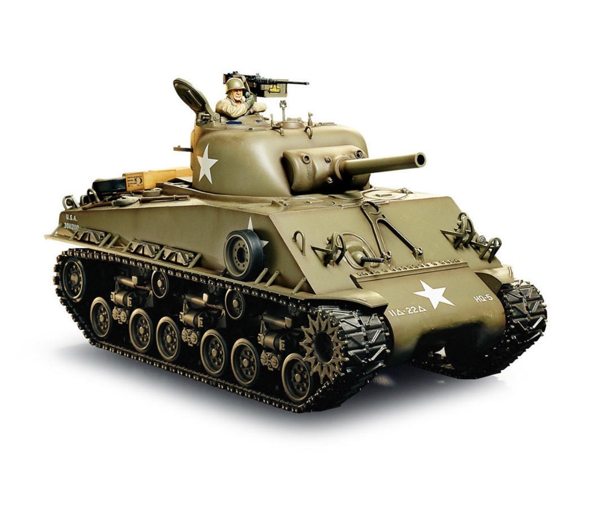 Tamiya 1/16 R/C M4 Sherman 105mm Howitzer Full-Option Kit 56014