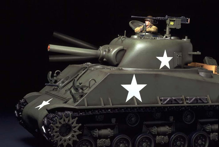 Tamiya 1/16 R/C M4 Sherman 105mm Howitzer Full-Option Kit 56014